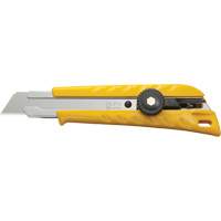 Ratchet Lock Utility Knife with Solid Blade, 18 mm, Stainless Steel Blade Ottawa Fastener Supply