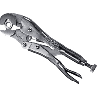 Vise-Grip&reg; Locking Wrench Pliers with Wire Cutter, 10" Length, Curved Jaw Ottawa Fastener Supply