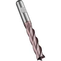 Square End Mill, 5 mm Dia., 68 mm L, 4 Flutes, 6 mm Shank, High Speed Cobalt Ottawa Fastener Supply