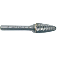 F1-D JET-KUT&reg; Tree Shape Burr with Radius End, 1/4" Dia., 5/8" Depth of Cut Ottawa Fastener Supply