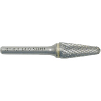 JET-KUT Taper Shape Bur, 5/16" Dia., 1/4" Shank Ottawa Fastener Supply