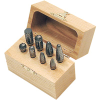 Jeu de fraises au carbure CBK-8 dans un coffret en bois, 8 morcea Ottawa Fastener Supply
