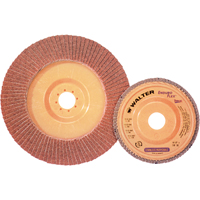 Enduro-Flex Stainless Flap Disc, 4-1/2" x 7/8", Type 27, 40 Grit, Zirconia Alumina Ottawa Fastener Supply