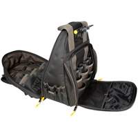 Sacs &agrave; dos pour outils Techgear &agrave; 53 pochettes, 16" lo x 13-1/4" la, Noir, Polyester Ottawa Fastener Supply