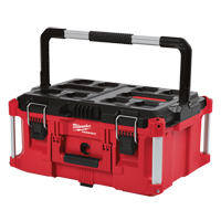 Packout Large Tool box, 22" x 16" x 11", Black/Red Ottawa Fastener Supply