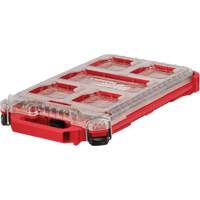 Packout Compact Low-Profile Organizer, 16-2/5" x 9-3/4" x 2-1/2", Black/Red Ottawa Fastener Supply