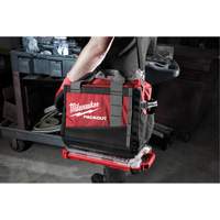 Packout Compact Low-Profile Organizer, 16-2/5" x 9-3/4" x 2-1/2", Black/Red Ottawa Fastener Supply