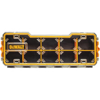 Compartment Pro Organizer, 6-5/8" W x 17-5/8" D x 2-7/8" H, Black/Yellow Ottawa Fastener Supply