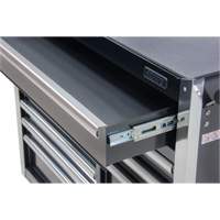 Industrial Tool Cart, 11 Drawers, 41" W x 18-3/4" D x 39-1/3" H, Black Ottawa Fastener Supply