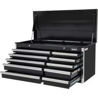 Industrial Tool Chest, 41" W, 10 Drawers, Black TER068 | Ottawa Fastener Supply