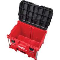 Packout XL Tool Box, 15-1/2" x 21-4/5" x 16-9/10", Black/Red Ottawa Fastener Supply