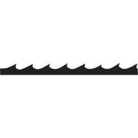 12-Piece Skip Tooth Scroll Saw Blades, Scroll cutting, 0.045" W x 5" L, 14 TPI Ottawa Fastener Supply