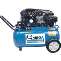 Professional Series Air Compressors, Electric, 16.6 Gal. (20 US Gal), 135 PSI, 115/1 V Ottawa Fastener Supply