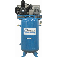 Industrial Series Air Compressors - Vertical Compressors - Two Stage, 66.6 Gal. (80 US Gal) Ottawa Fastener Supply