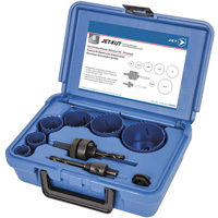 Premium Electrician's Holesaw Kit, 8 Pieces Ottawa Fastener Supply