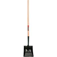 Square Point Shovel, Wood, Tempered Steel Blade, Straight Handle, 42" Long Ottawa Fastener Supply