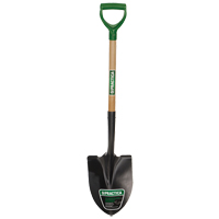 Round-Point Shovel, Tempered Steel Blade, Wood, D-Grip Handle TFX923 | Ottawa Fastener Supply