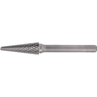 Solid Carbide Burrs - Taper Shape Radius End 14° Ottawa Fastener Supply