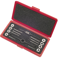 Tap & Die Sets with Production Hand Taps and Carbon Steel Round Adjustable Dies, 8 Pieces TGJ636 | Ottawa Fastener Supply