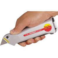 Hidden Edge<sup>®</sup> Knife, 19 mm, Steel, Aluminum Handle TGW580 | Ottawa Fastener Supply
