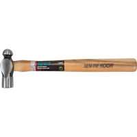 Ball Pein Hammer, 8 oz. Head Weight, Plain Face, Wood Handle TJZ039 | Ottawa Fastener Supply