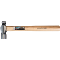 Ball Pein Hammer, 24 oz. Head Weight, Plain Face, Wood Handle TJZ041 | Ottawa Fastener Supply