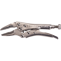 Locking Pliers with Wire Cutter, 4" Length, Long Nose Ottawa Fastener Supply