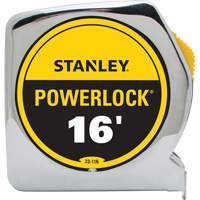 Ruban &agrave; mesurer Powerlock, 3/4" x 16', Marques de goujon Imp&eacute;rial Ottawa Fastener Supply