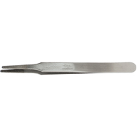 Tweezers - Flat Round Tips, Straight - 4.75" (120 mm) Ottawa Fastener Supply