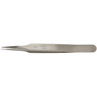 Tweezers - Pointed Tip, Straight Relieved Ottawa Fastener Supply