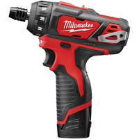 M12 Hex 2-Speed Screwdriver Kit, 1/4", 12 V, 275 in-lbs Max. Torque, Lithium-Ion Battery Ottawa Fastener Supply