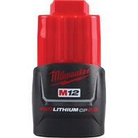 M12 Redlithium 2.0 Battery, Lithium-Ion, 12 V, 2 A Ottawa Fastener Supply