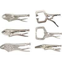 Locking Plier Set, 6 Pieces Ottawa Fastener Supply