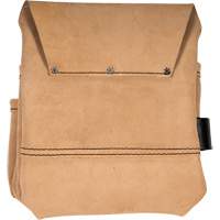 Half Carpenter Apron, Multiple Tool Holder, Leather, 4 Pockets Ottawa Fastener Supply