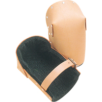 Hard Shell Knee Pads, Buckle Style, Leather Caps, Foam Pads TN240 | Ottawa Fastener Supply