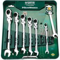 Ratcheting Combination Wrench, 12 Point, 1-1/2", Chrome Finish Ottawa Fastener Supply