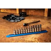 Metric Socket Set, Hex, 3/8" Drive, 12 Pcs Ottawa Fastener Supply