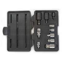 Jeu de douilles &agrave; joints et d'adaptateurs de douilles universelles 1/4", 3/8" et 1/2" &agrave; 10 pi&egrave;ces Ottawa Fastener Supply