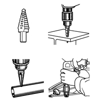 Step Drills, 1/32" Increments Ottawa Fastener Supply