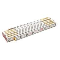 R&egrave;gle en bois pliante, 6' lo, Bois, Graduations de 1/6" Ottawa Fastener Supply