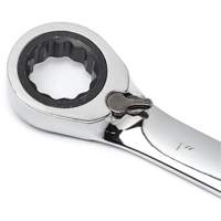 72-Tooth 12 Point Reversible Ratcheting SAE Wrench Set with Tool Roll, Combination, 7 Pieces, Imperial Ottawa Fastener Supply