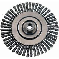 Wire Wheel Brushes, 4-7/8" Dia., 0.02" Fill, 5/8"-11 Arbor, Steel TT271 | Ottawa Fastener Supply
