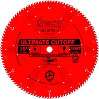 Lames de scie industrielle TCS - finition et coupe en travers, 15", 108 dents, Pour Bois Ottawa Fastener Supply