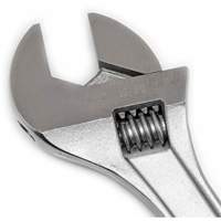 Adjustable Tapered Handle Wrench - Carded, 15" L, 1-11/16"/43 mm Max Width, Chrome/Polished Ottawa Fastener Supply