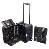 2-Wheel Service Tool Kit, 16-3/4" W x 13-1/2" D x 20" H, Black TTB863 | Ottawa Fastener Supply