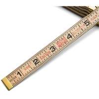R&egrave;gle pliante, 6' lo, Bois, Graduations de 1/16" Ottawa Fastener Supply