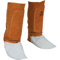 Leather Spats, 14" L, Lava Brown Ottawa Fastener Supply