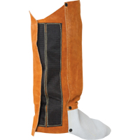 Leather Spats, 14" L, Lava Brown Ottawa Fastener Supply