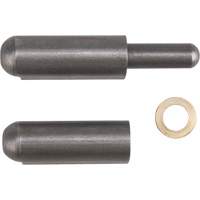 Weld-On Hinge, 0.512" Dia. x 3.15" L, Mild Steel w/Fixed Steel Pin TTV436 | Ottawa Fastener Supply