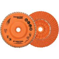 Enduro-Flex Turbo Flap Disc, 4-1/2" x 5/8"-11, Type 27S, 80 Grit, Ceramic Ottawa Fastener Supply